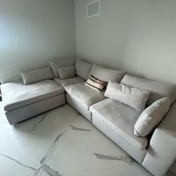 NEW WEST ELM COUCH