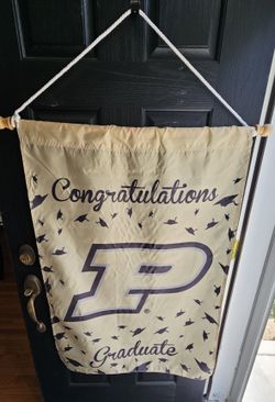 Purdue Graduate Door Sign