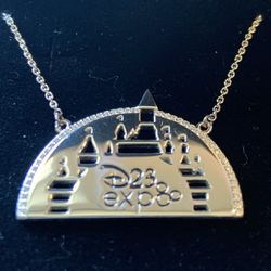 Disney Castle Necklace - Sterling Silver - $100 OBO