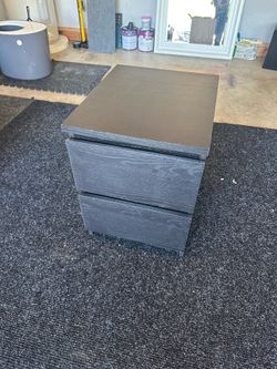 Small black dresser