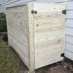 Garbage Bin Shed