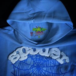 *BRAND NEW* Spider Worldwide “BLUE”  Hoodies - Ready To Ship🚚💨 (Size S)