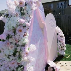 Flower Arches (2) with Stands for sale