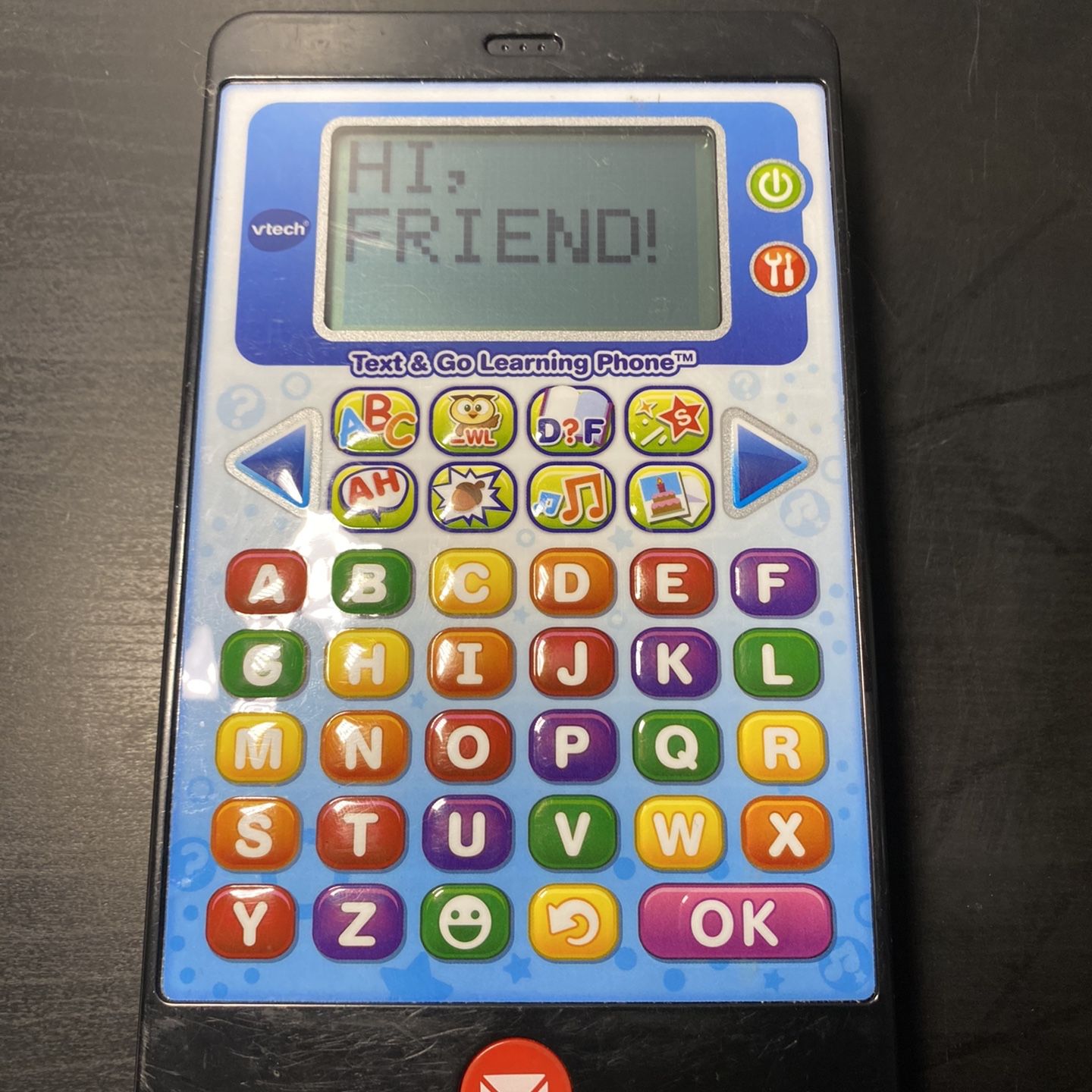 Vtech Text & Go Learning Phone Works Great Teaching Toy for Toddlers Tested
