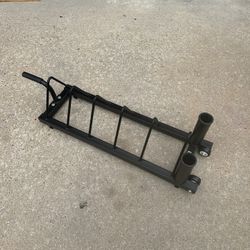 WEIGHT STORAGE RACK W/ BAR  $80  