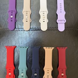 Apple Watch Bands Series Ultra SE Models 9 Total Bands All New Small / Medium 