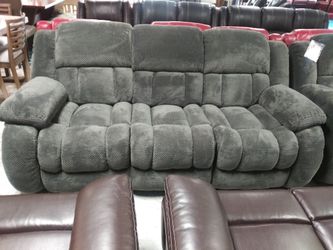 Very comfy Grey Sofa+Love Reclining