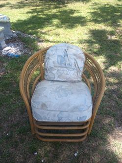 Wicker chair