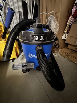 VACMASTER 12 Gallon Wet/Dry Vac with Detachable Blower and Cartridge Filter
