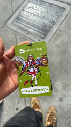 3 anime expo passes Saturday 4, 2026