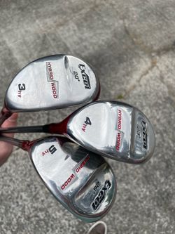 3 Hybrid, 4 Hybrid, 5 Hybrid Set with Pinemeadow Ladies shaft