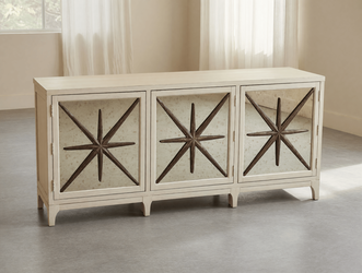 Stash House Rustic White Console Table – Like New Condition - Bothell, WA