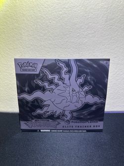 Pokemon Center Pitch Black Elite Trainer Box ETB