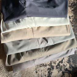 BUNDLE Mens Dress Pants 40x32 - 6 Total