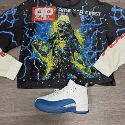 Long Sleeve T Shirt & Jordans