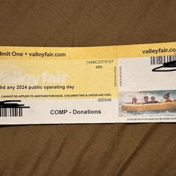 Valleyfair Tickets