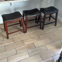 3 Stools 24 Inches High 
