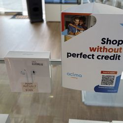 New Box - Apple AirPods 2 - Financing Available