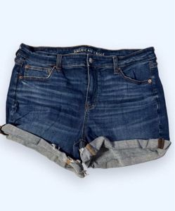 American Eagle Dark Wash Denim Shorts
