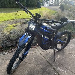 Road Legal Upgraded Talaria MX4 Electric Motorcycle 