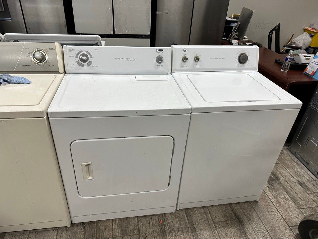 Roper by whirlpool washer and dryer set electric