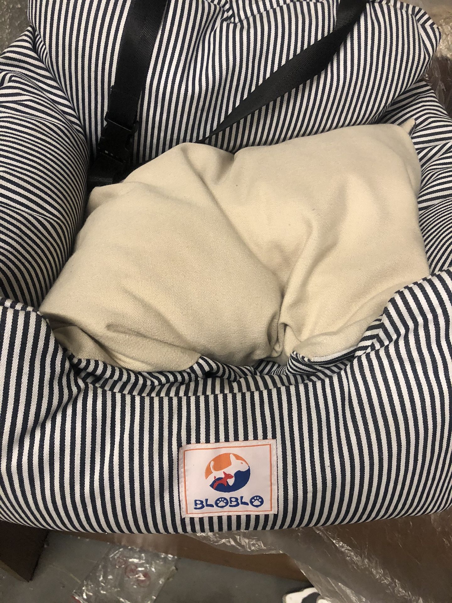 BLOBLO Dog Car Seat Pet Booster Seat Pet Travel Safety Car Seat Dog Bed