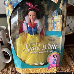 Classic Walt Disney Snow White Doll In Original Box