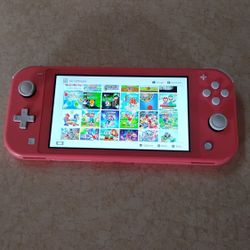 NINTENDO SWITCH LITE MOD + 125 SWITCH GAMES INCLUDED