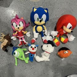 Sonic Stuffed Animal And More