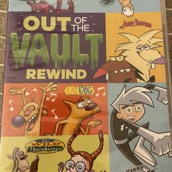 Nickelodeon’s OUT OF THE VAULT REWIND (DVD) NEW