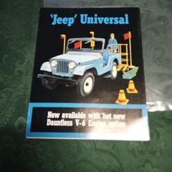 Vintage 1965 Jeep Universal Brochure/ Specifications/ Options & Accessories 