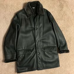 Men’s Hugo Boss Sheepskin Shearling Coat size 42R