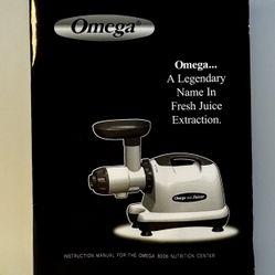 Omega 8006 Fruit & Vegetable Juicer