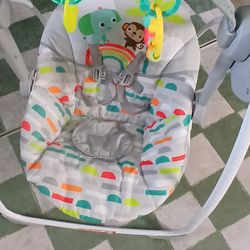 Brightstarts portable baby swing