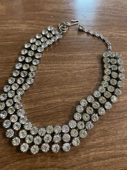 Vintage Rhinestone Choker