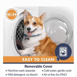 NEW K&H Black Bucket Booster Dog Car Seat Bed Small