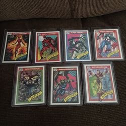 1990 Marvel Comics Superheroes Cards 