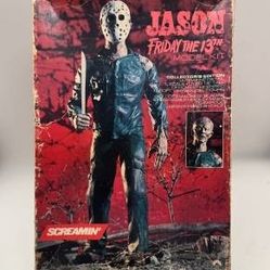 Jason Friday The 13th Model Kit 1988 In Box, Never Assembled