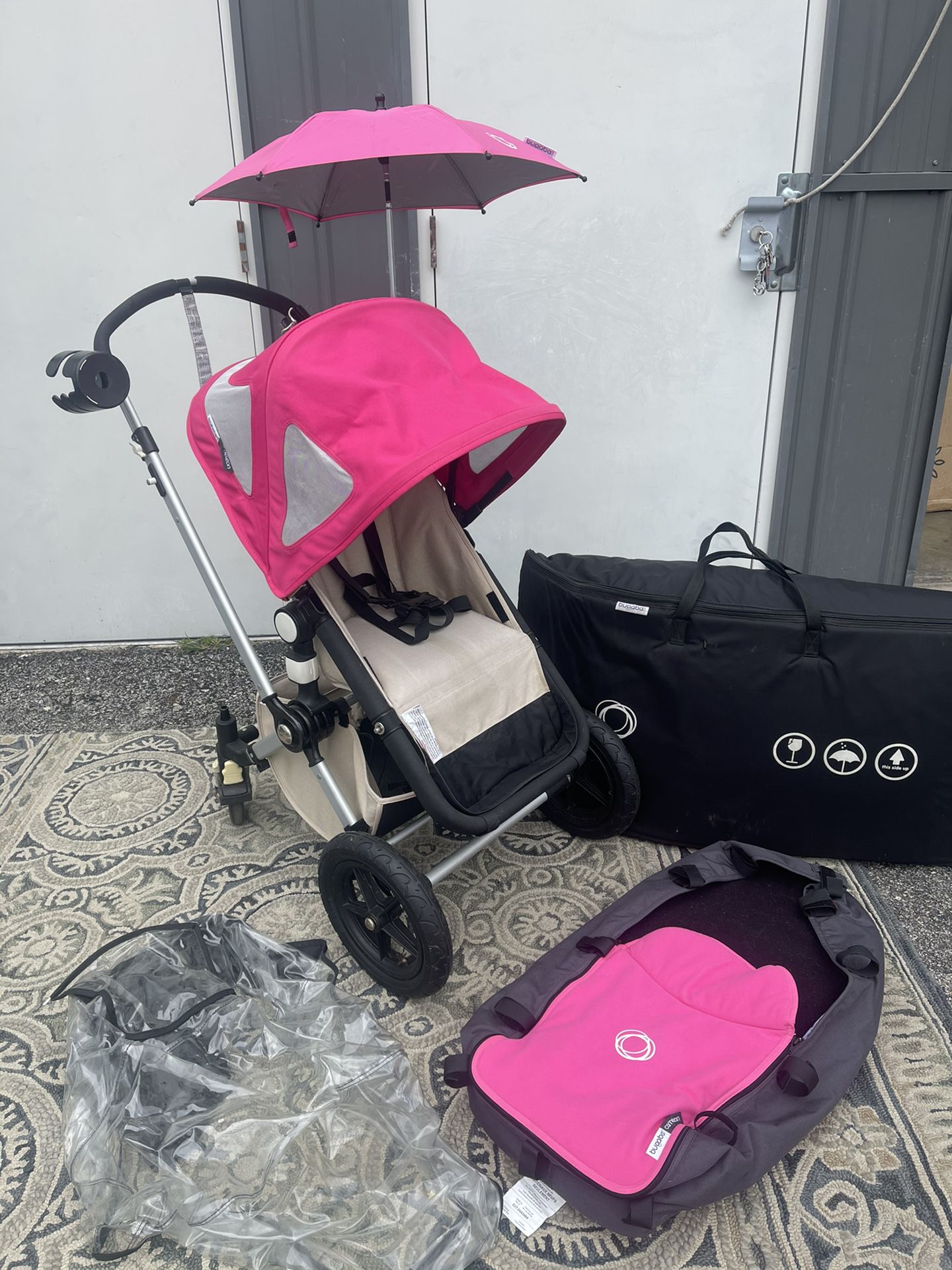 Older Model Bugaboo Chameleon With Accessories 