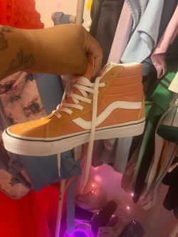 Orange /peach vans