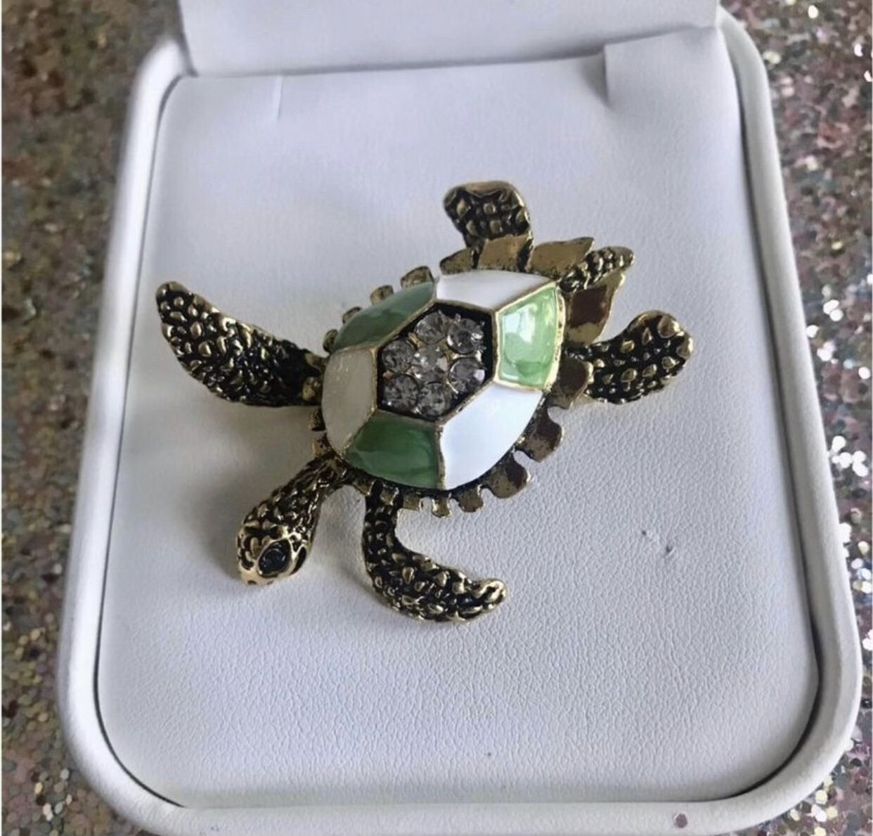 Turtle Brooch