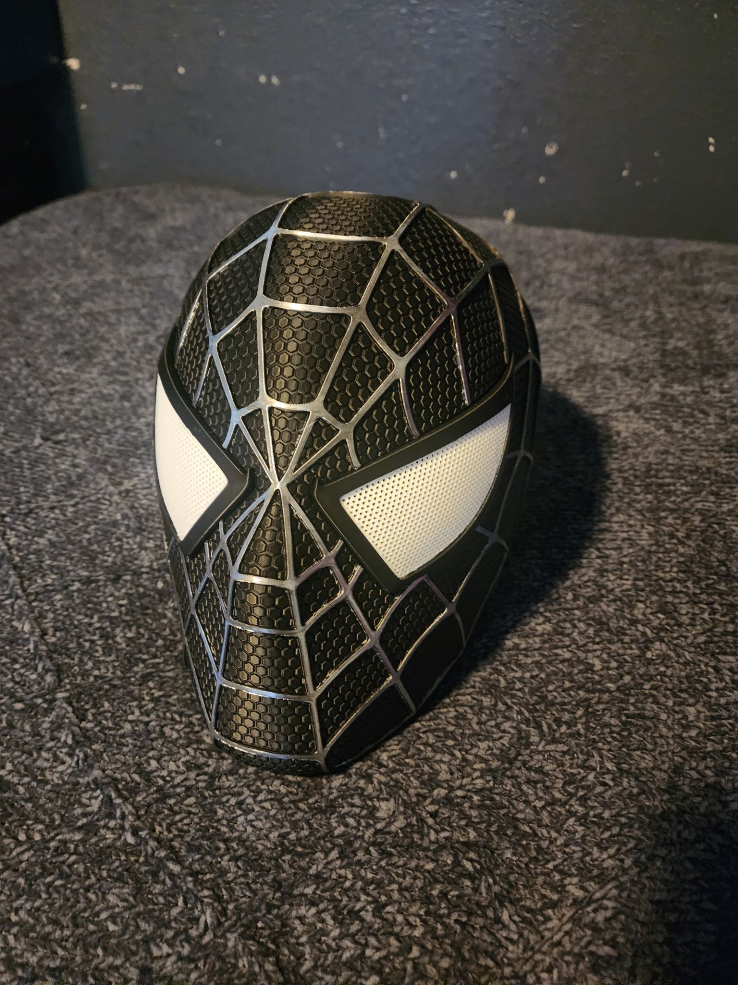 3d printed tobey maguire symbyote mask