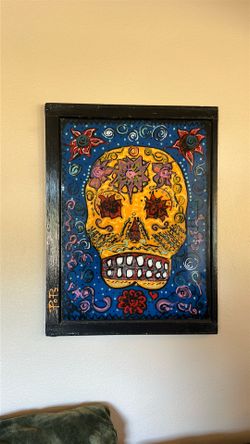 Hand Painted glass window