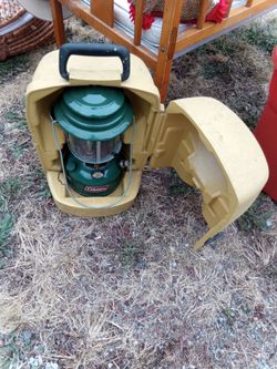 Coleman Camping Lantern with Carry Case