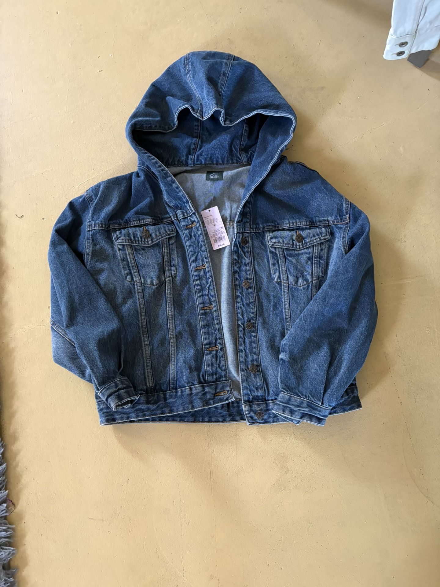 Jean Jacket With Hood