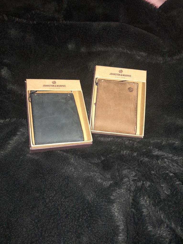 Johnston And Murphy Leather Wallet