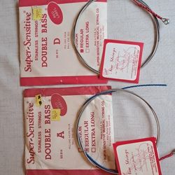Upright bass string set - Super-Sensitive - 