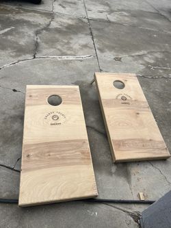 Laser Engraved Custom Corn Hole Boards