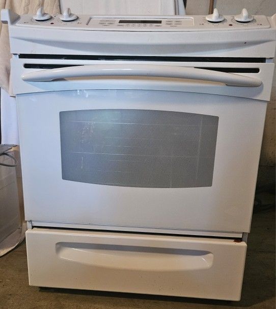 GE ELECTRIC SMOOTH COOKTOP OVEN