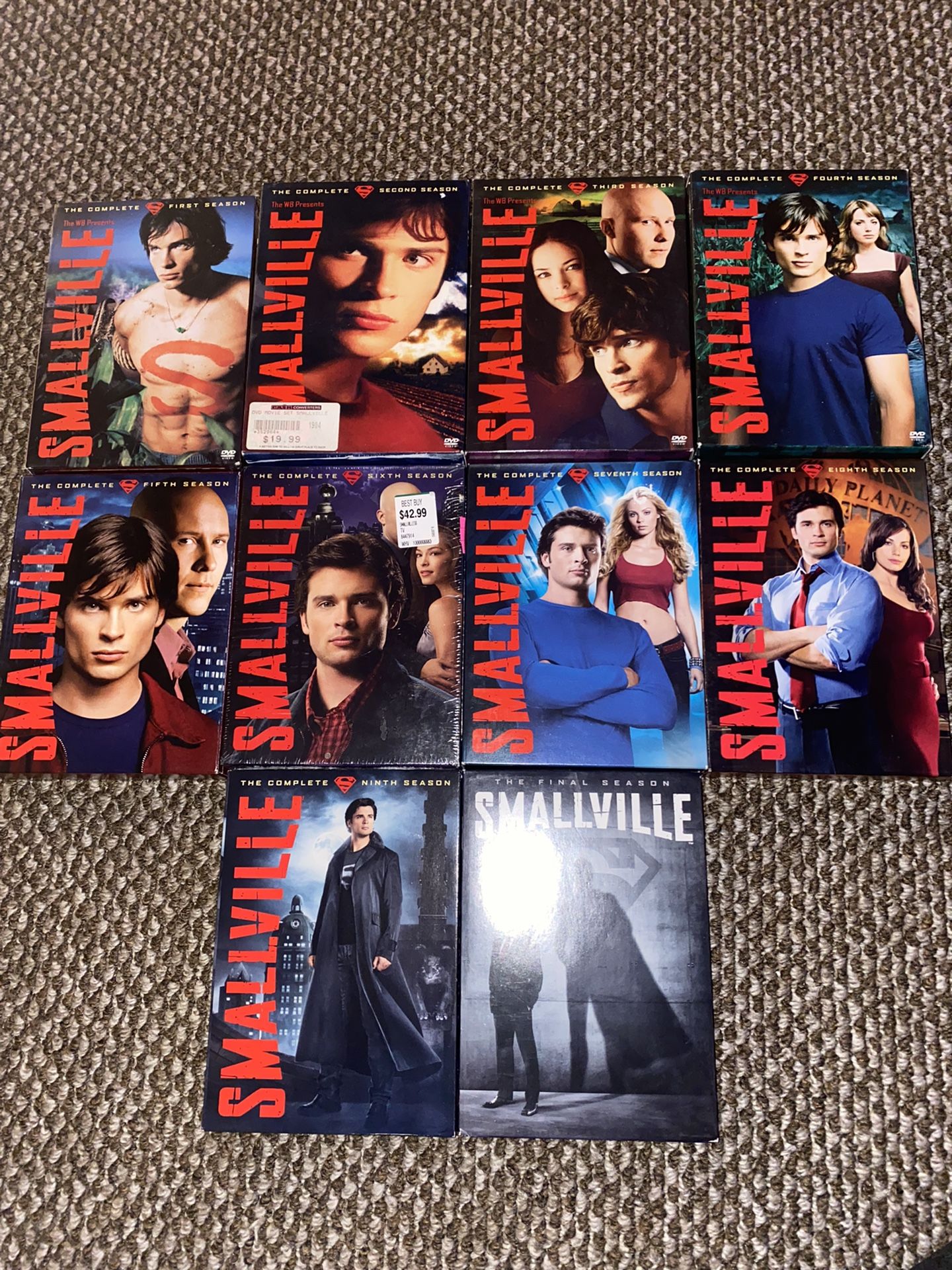 Smallville Complete Dvd Collection (seasons 1-10) Superman